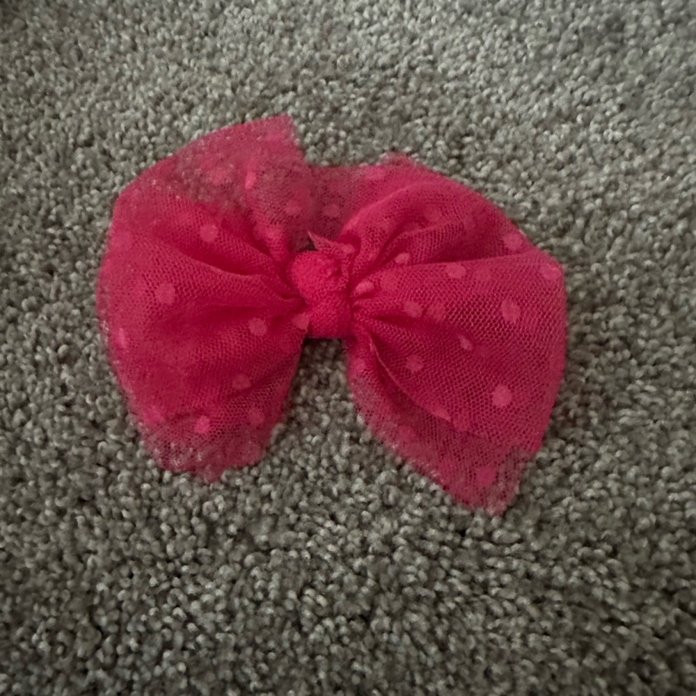 Baby Bling tulle bow